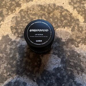 Lush cosmetics Gingerbread lip scrub